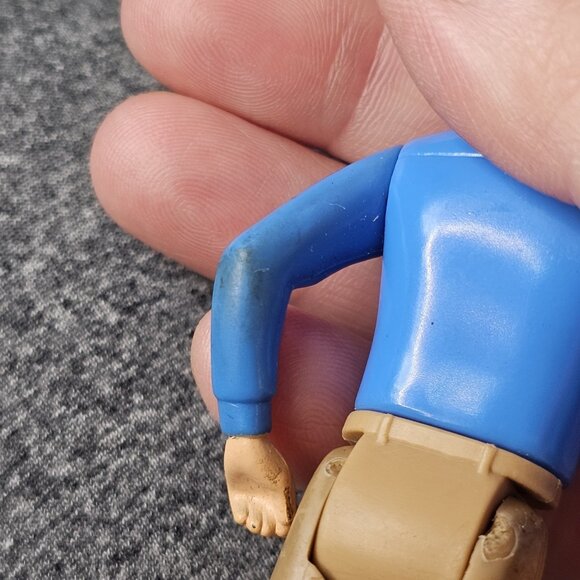 VTG Tomy Smaller Homes Home Dollhouse Dad Man Figure Hong Kong 4.25" - Picture 11 of 16